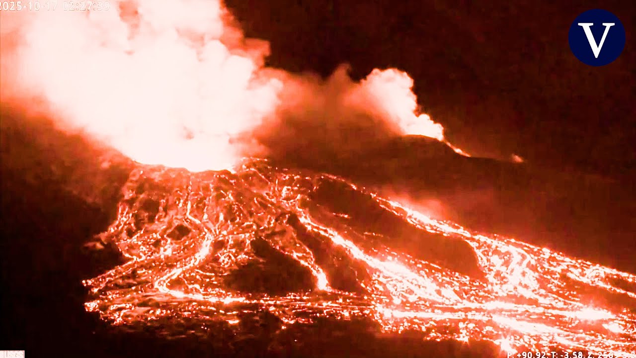 El volcán Kilauea de Hawái vuelve a entrar en erupción con fuentes de lava de 400 metros