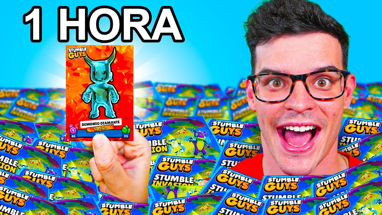 Completo el Nuevo Album de Stumble Guys en 1 Hora!