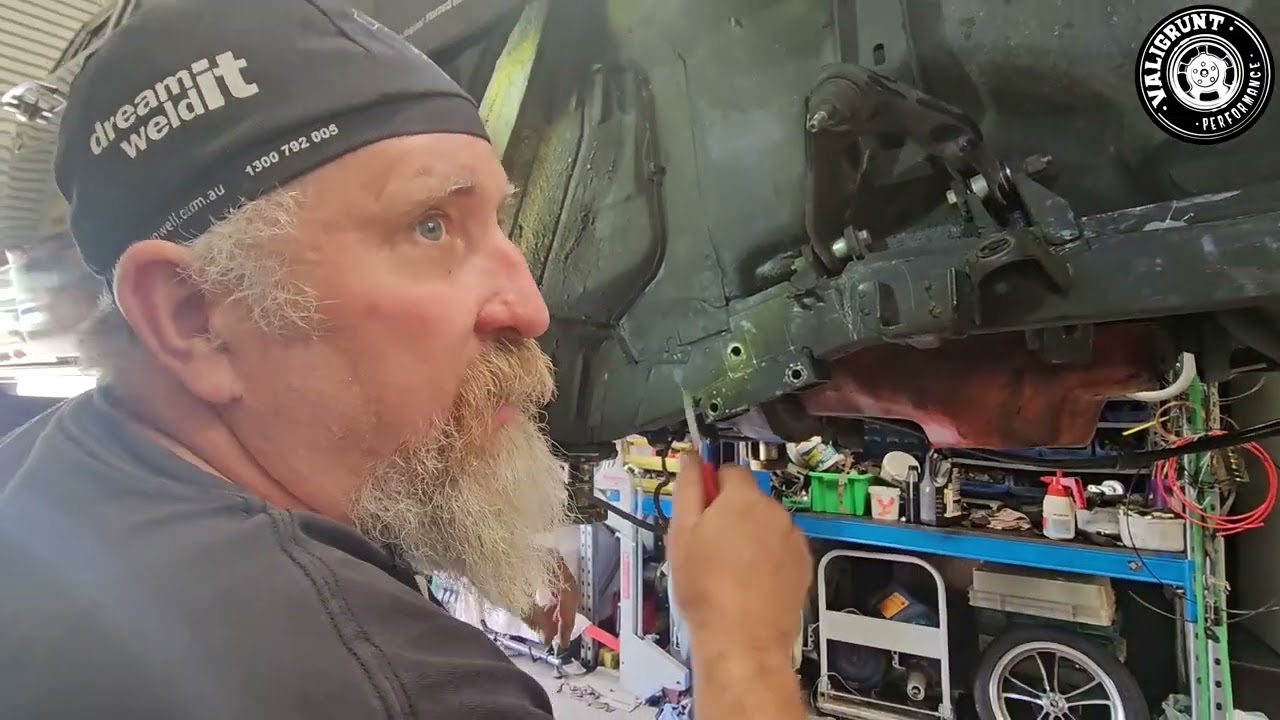 Chassis Rail Repair in Chrysler Valiant