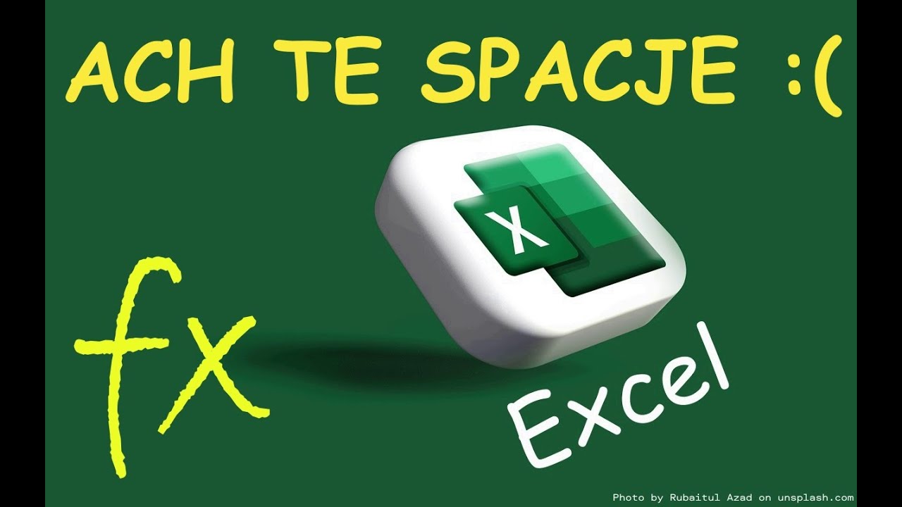 Excel 15 - 💥 Tekst wygląda tak samo, a działa inaczej? Ukryte SPACJE! 💥