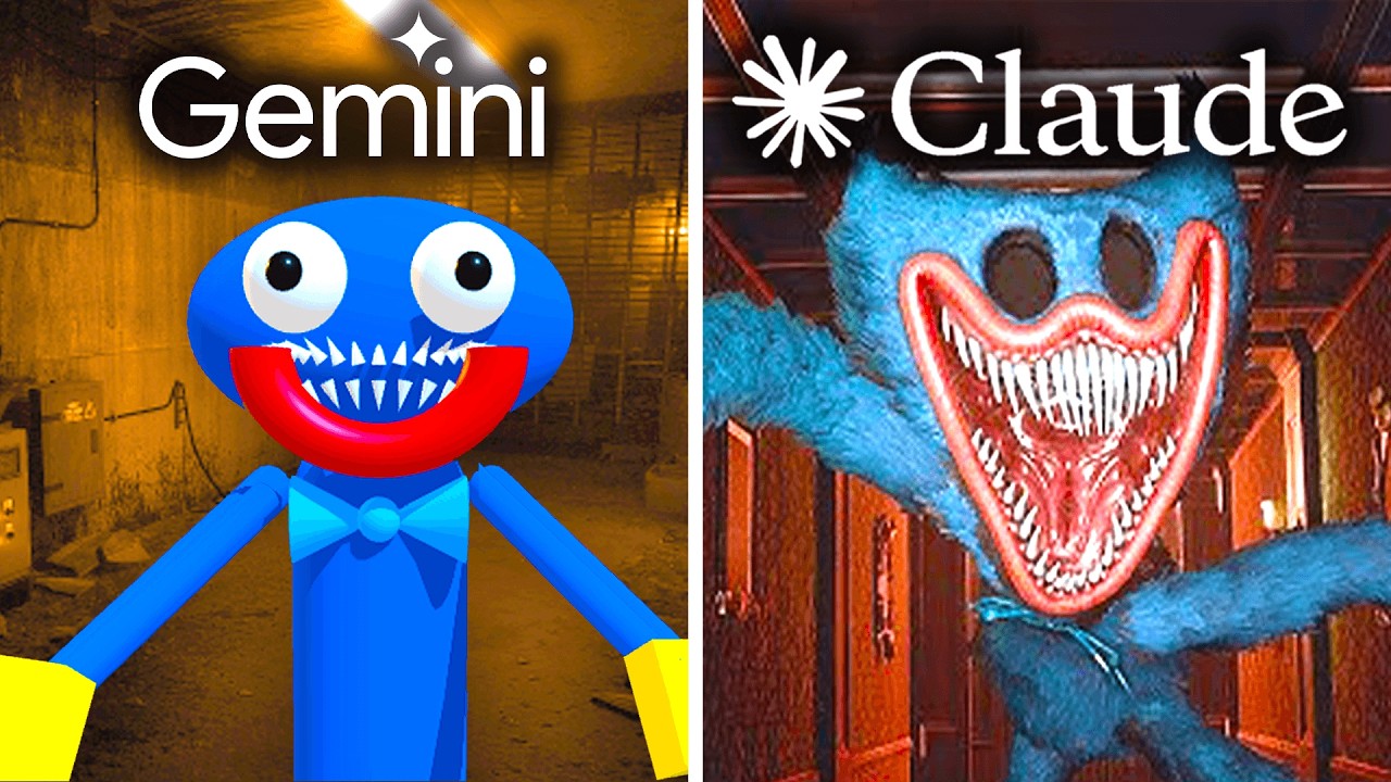 Gemini vs Claude Make Poppy Playtime Chapter 5