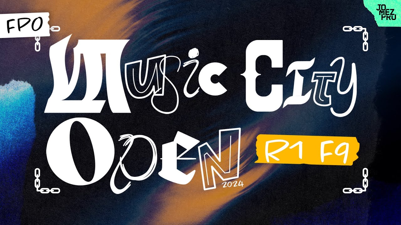 2024 Music City Open | FPO R1F9 | Tattar, Carey, Burge, Laine | Jomez Disc Golf