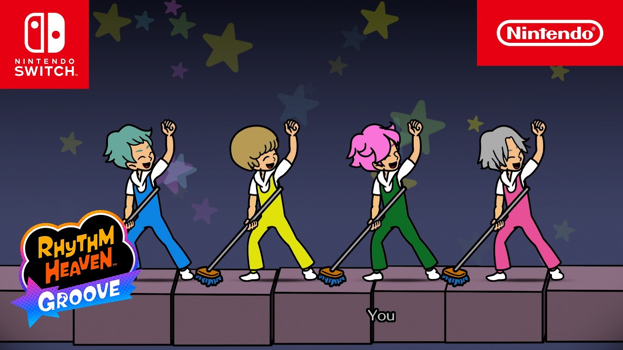 Rhythm Heaven Groove &ndash; Launch Trailer &ndash; Nintendo Switch