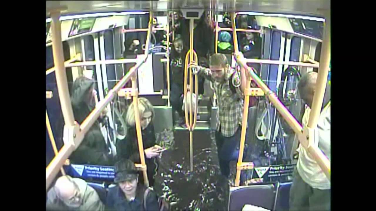 Watch as water invades MAX train during heavy rain