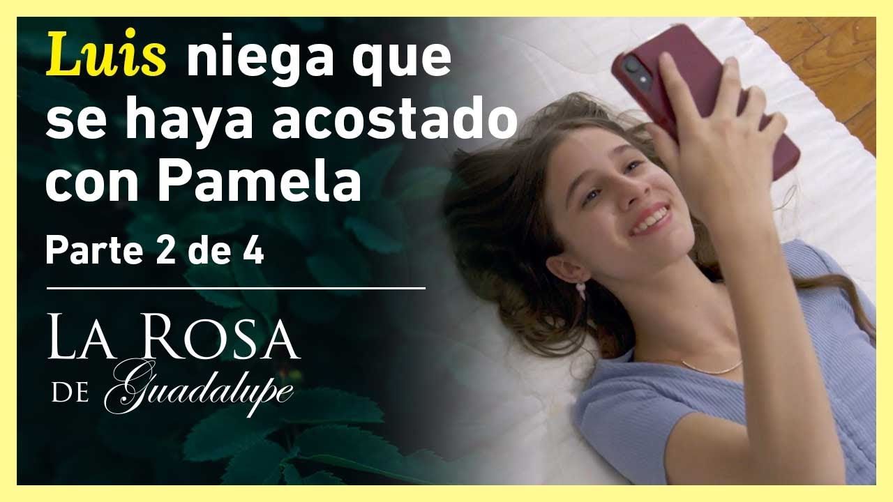 La Rosa de Guadalupe 2/4: Pamela le miente a Regina sobre el papá de su hijo | Un mundo de caramelo