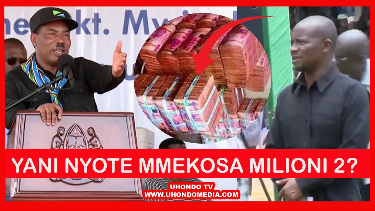 WAZIRI MKUU AFANYA MAAMUZI MAGUMU''KILA MTU ATOE PESA ZAKE MFUKONI MLIPE HUYU MZEE''