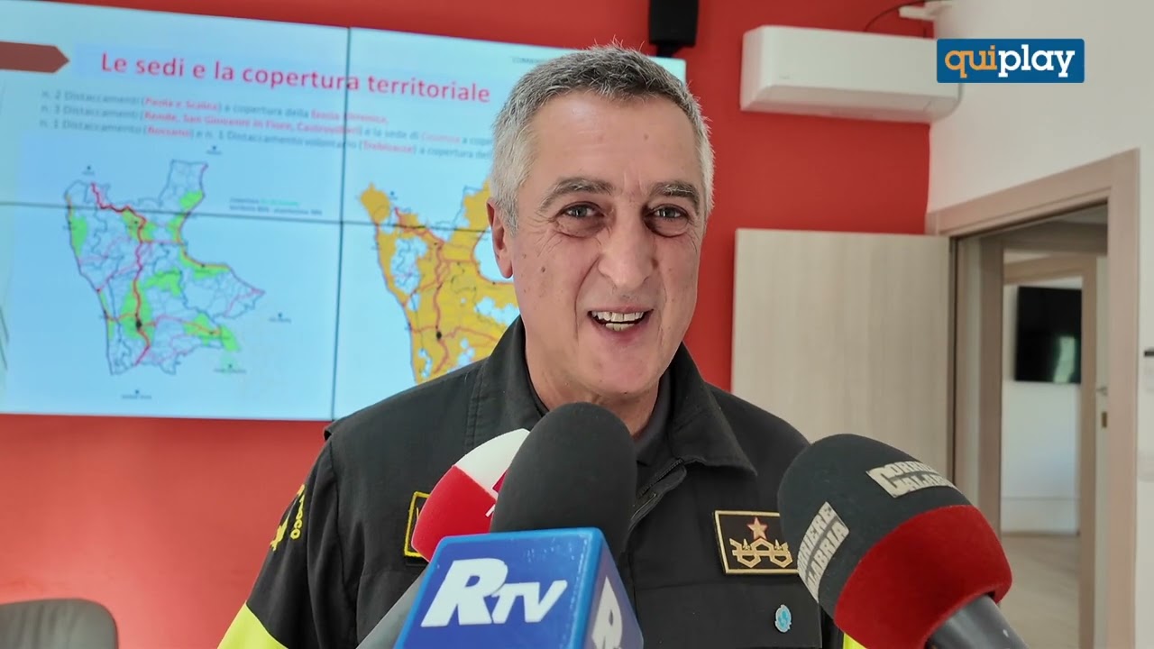Il comandante Rizzo lascia i Vigili del Fuoco Cosenza, al suo posto Roberto Fasano