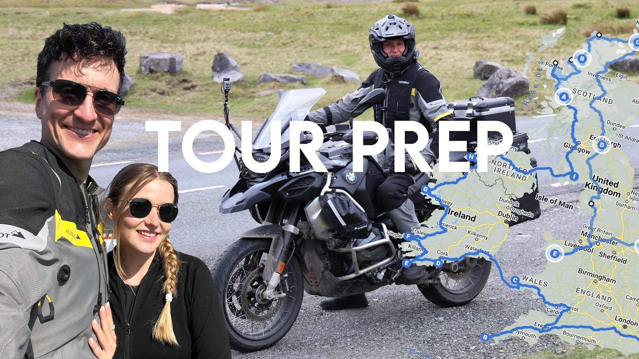 Motorcycle Touring Preparation - Riding Gear For The UK