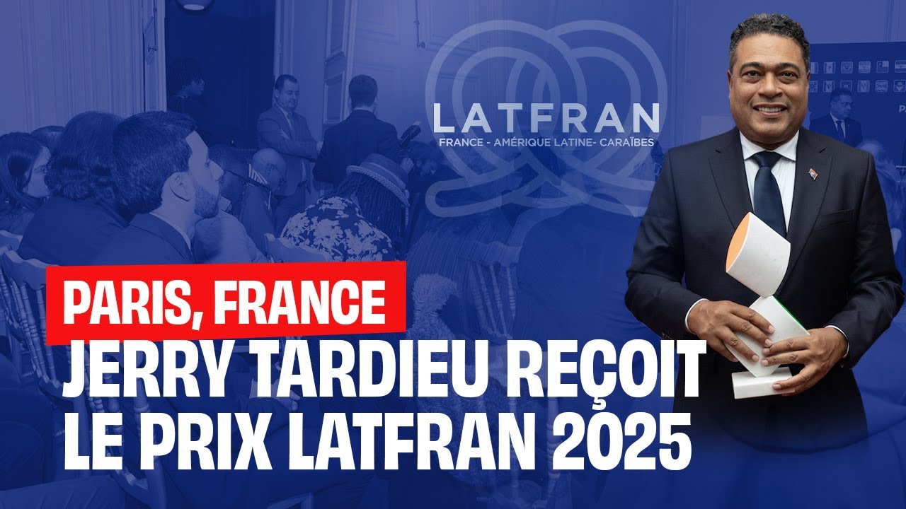 JERRY TARDIEU REÇOIT LE PRIX 2025 DE L'ASSOCIATION 