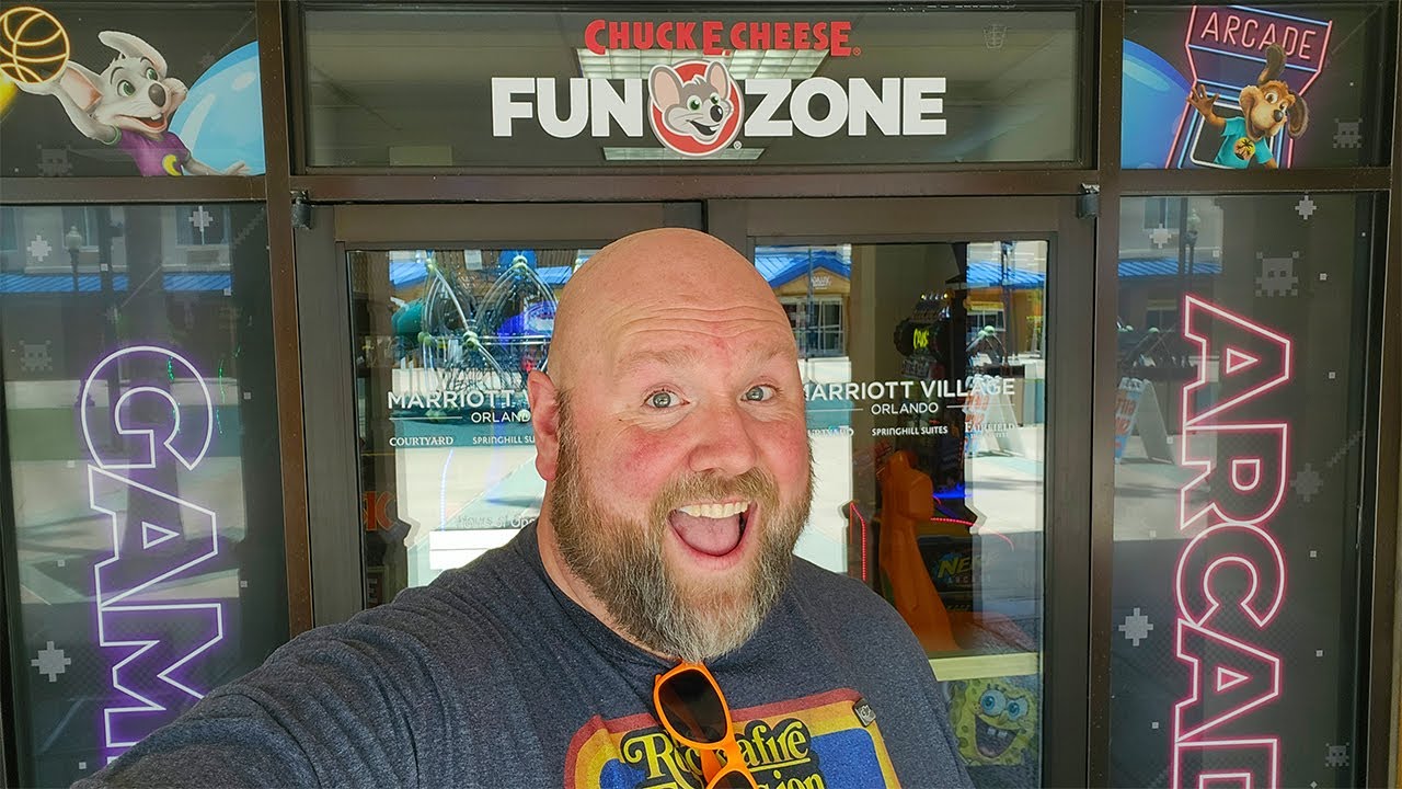 I Visit The 2nd Chuck E Cheese's Fun Zone Opened In Orlando!