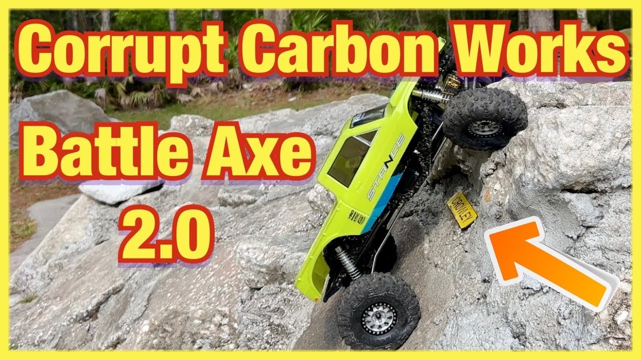 Corrupt Carbon Battle Axe 2.0 для Vanquish VRD First Drive