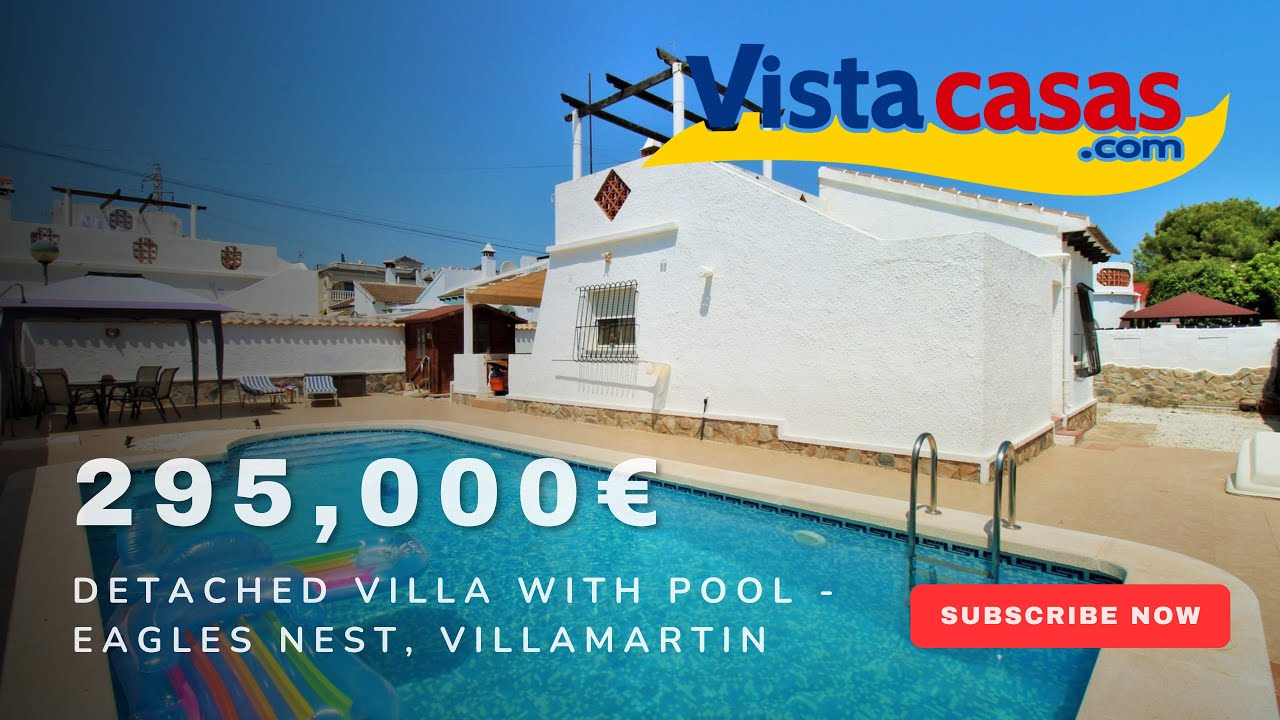 Single Level Villa with Pool for Sale in Eagles Nest Villamartin – 295,000€