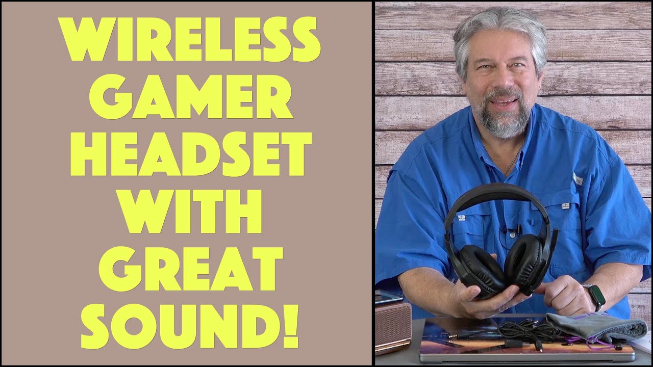 EKSA E1000WT 2.4Ghz Wireless Gaming Headset -- DEMO & REVIEW