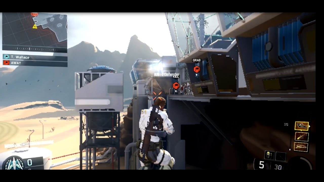 3RD PERSON TRICKSHOTTING ON BO3!