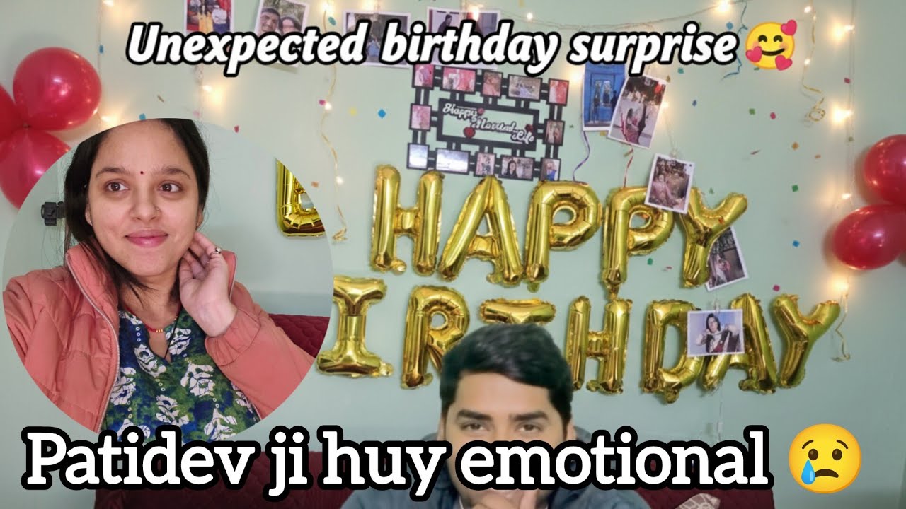 Unexpected Birthday Celebration 😮 husband ki baat se main emotional ho gai🥰