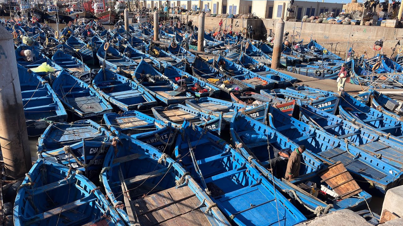 Essaouira, Touristenstadt der blauen Boote in Marokko