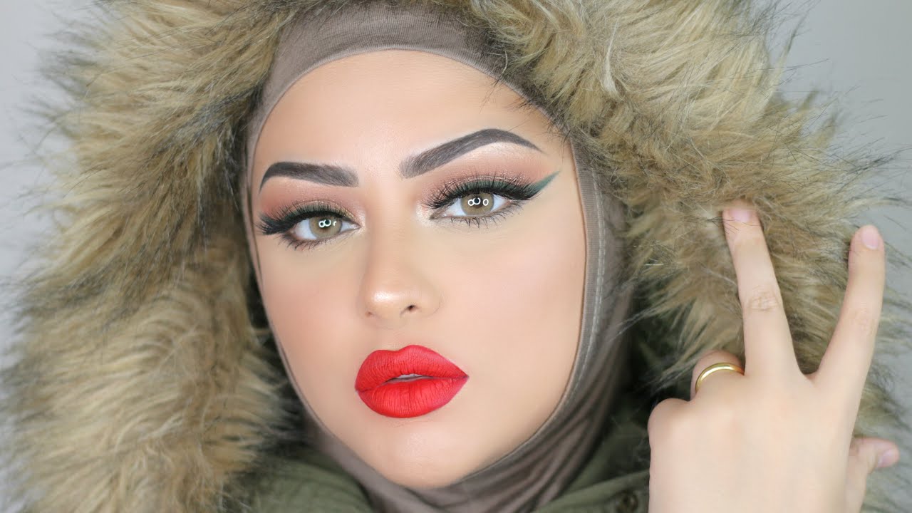 New Years Glam Makeup Tutorial | Marwa Yehia  مكياج رأس السنه | مروة يحيي