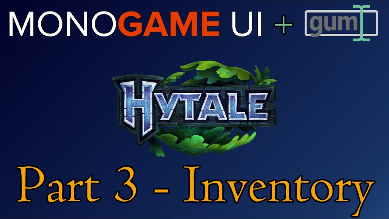Hytale in Monogame: Create the Inventory