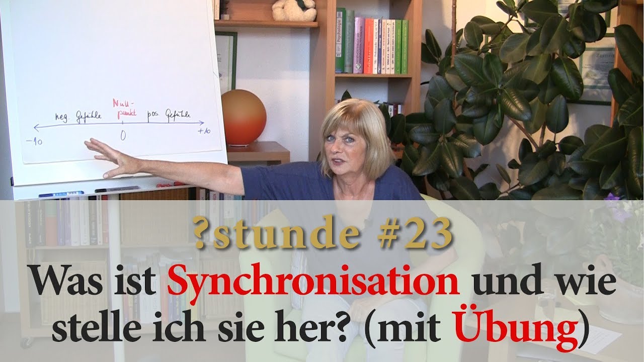 ?stunde #23: Ohne Synchronisation keine Quantenheilung. Was ist Synchronisation?