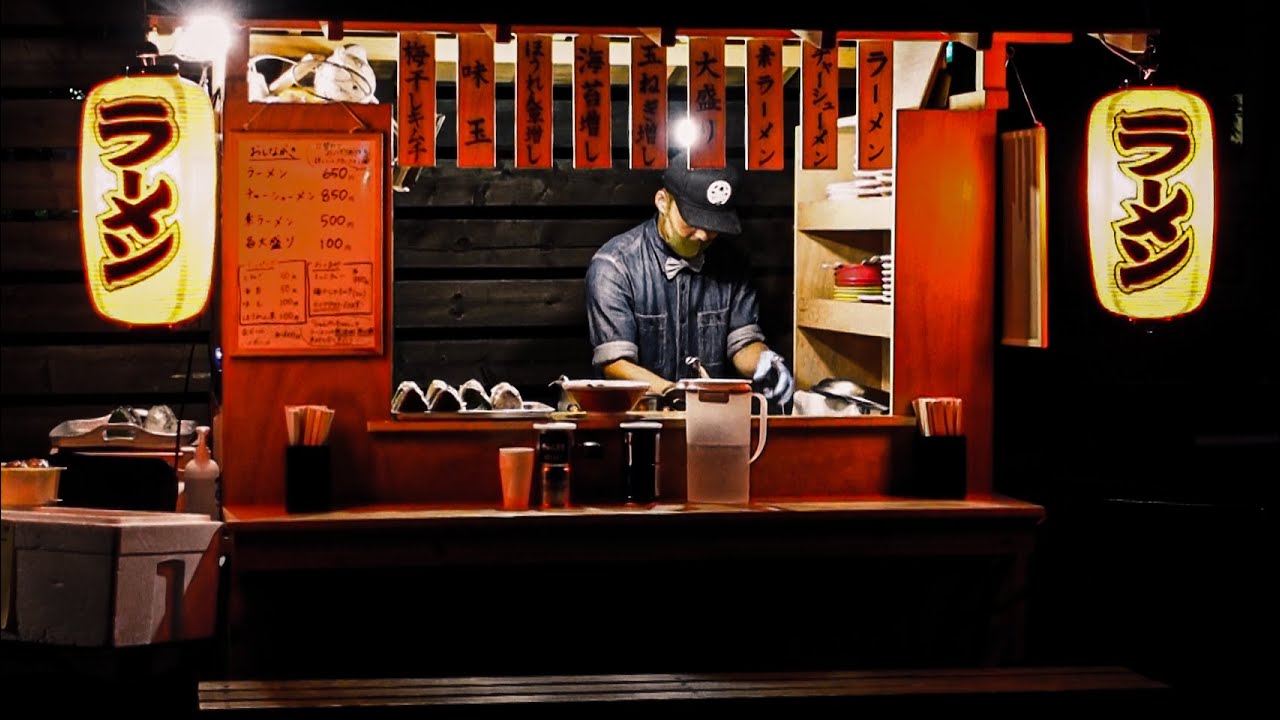 【ラーメン屋台】八王子に突如現れた大繁盛の屋台ラーメンの至極の一杯/しゅんやっちゃん/Old style Japanese Ramen stall/street food