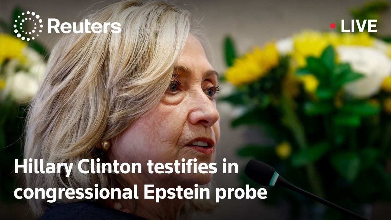 LIVE: Hillary Clinton deposed in Epstein investigation