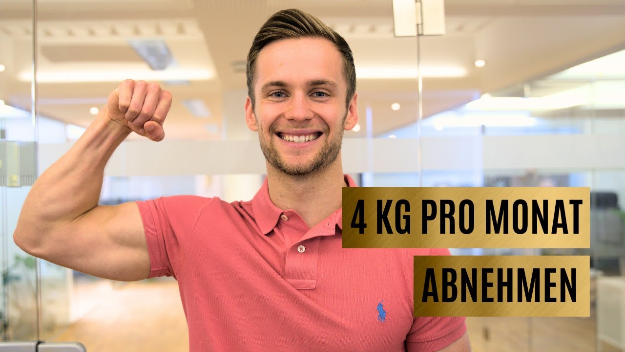 4-5KG pro Monat abnehmen - So gehts