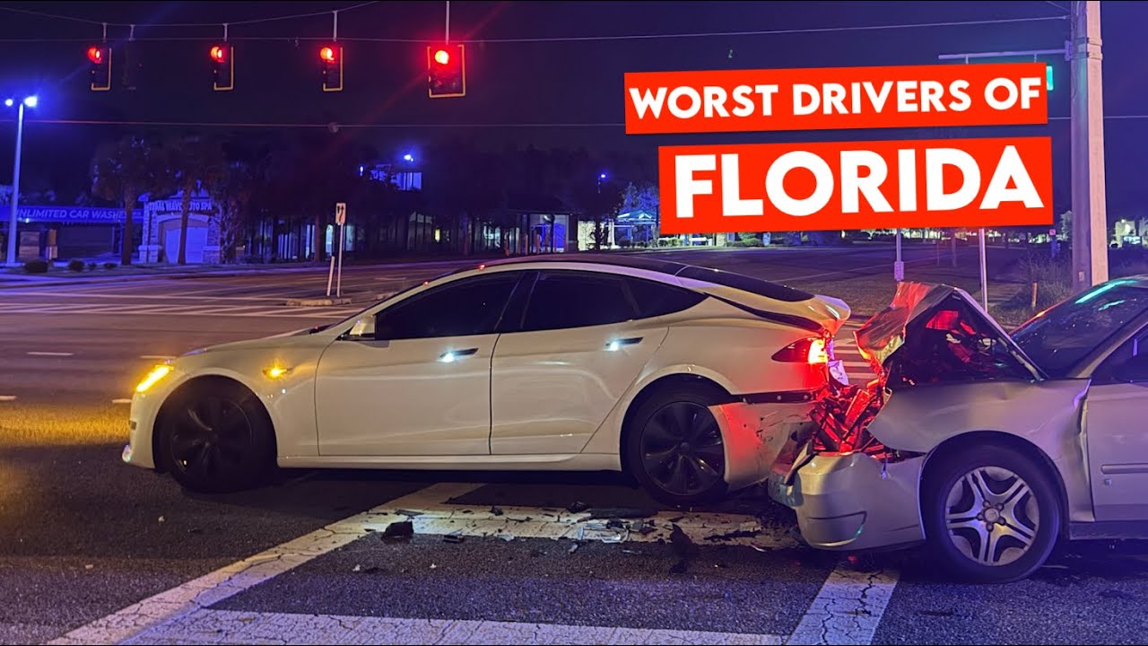 БЕЗУМНЫЕ АВАРИИ TESLA ВО ФЛОРИДЕ | ЛУЧШЕЕ ИЗ WHAM BAAM TESLACAM 2025