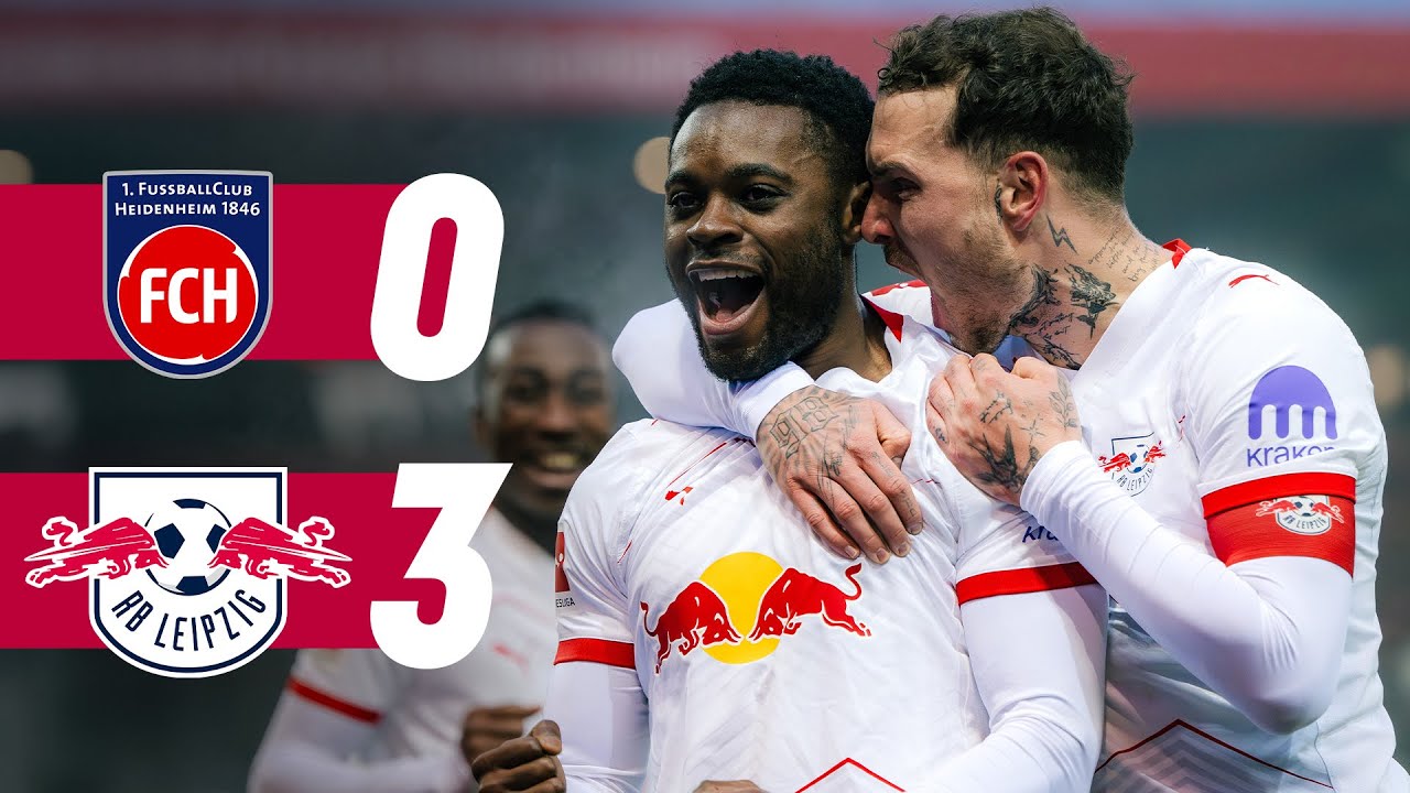3 Goals in 8 Minutes & Henrichs Comeback | FC Heidenheim - RB Leipzig | Bundesliga Highlights