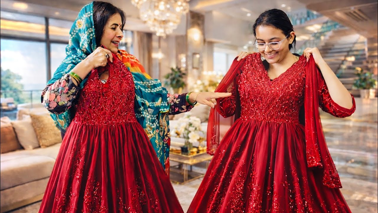 Prince की बहू Pooja की बनाई dress ❤️