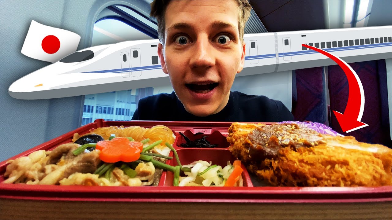 Je teste les EKIBEN dans le SHINKANSEN au JAPON 🍱