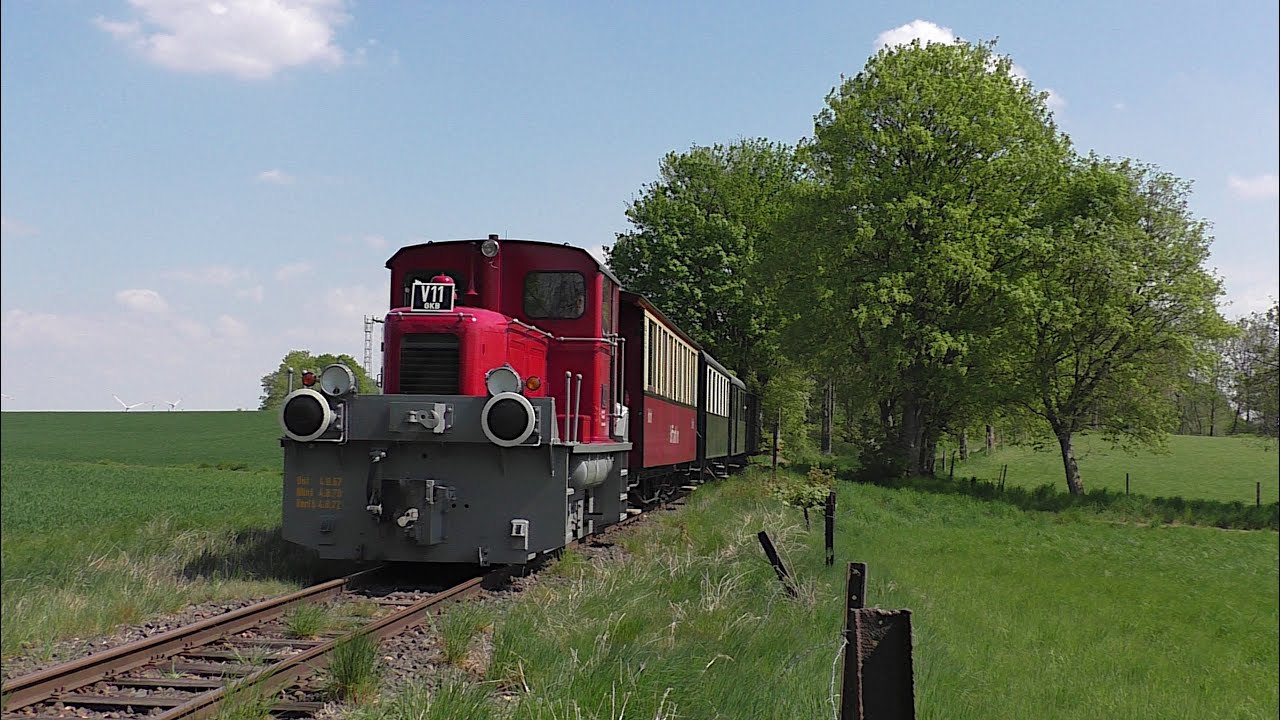 Die Selfkantbahn - Schierwaldenrath - Gillrath unterwegs mit Deutz V11 und T102