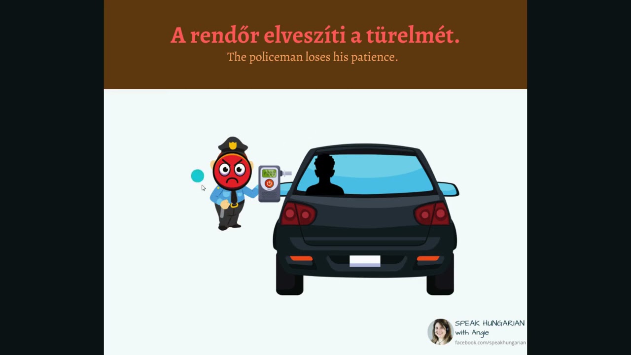 LEARN HUNGARIAN WITH JOKES: Breathalyser test