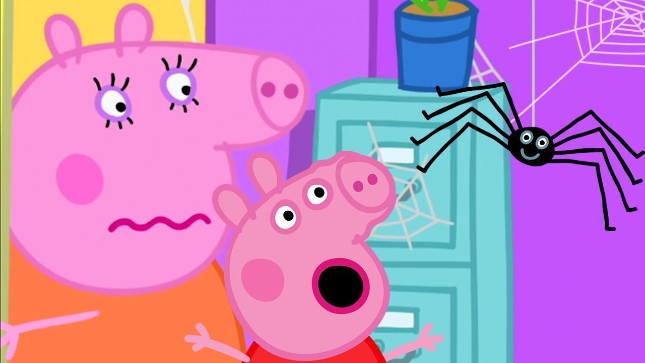 小猪佩奇 | 精选合集 | 1小时 |  猪妈妈害怕蜘蛛 | 粉红猪小妹|Peppa Pig Chinese |动画