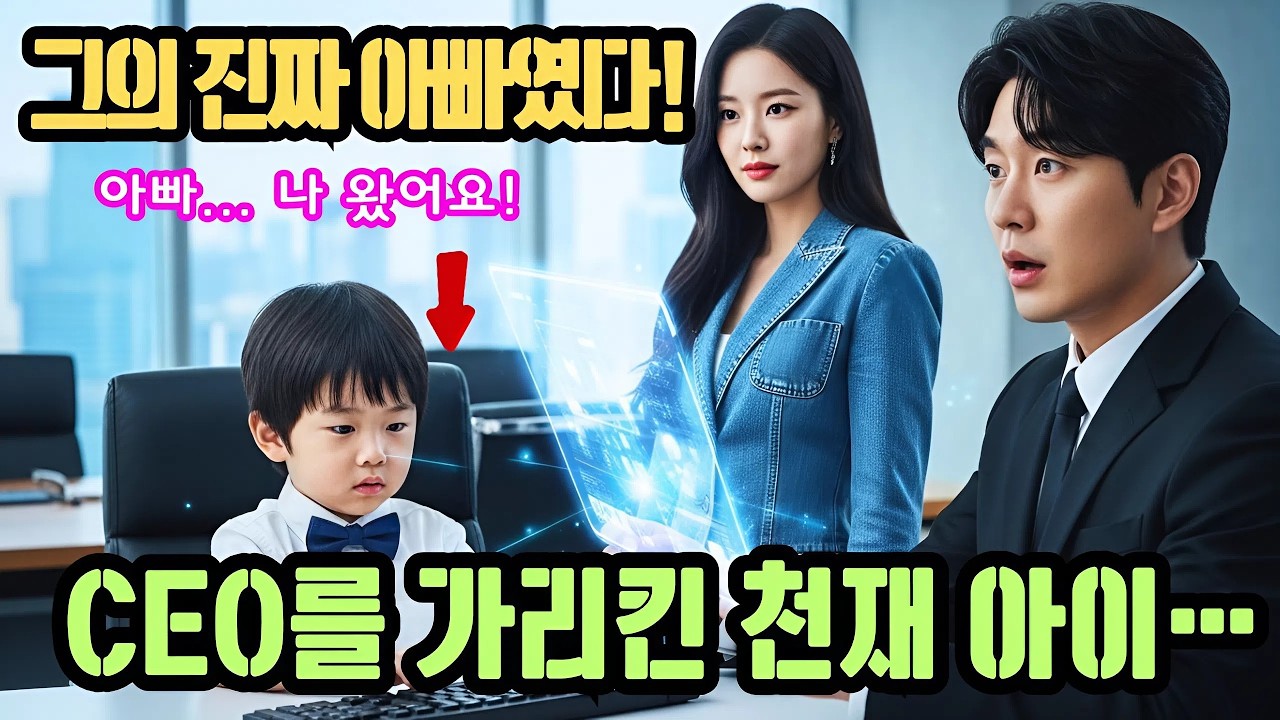 5살 천재 아이가 CEO를 가리켰다… 뜻밖에도 그의 친아버지였다!