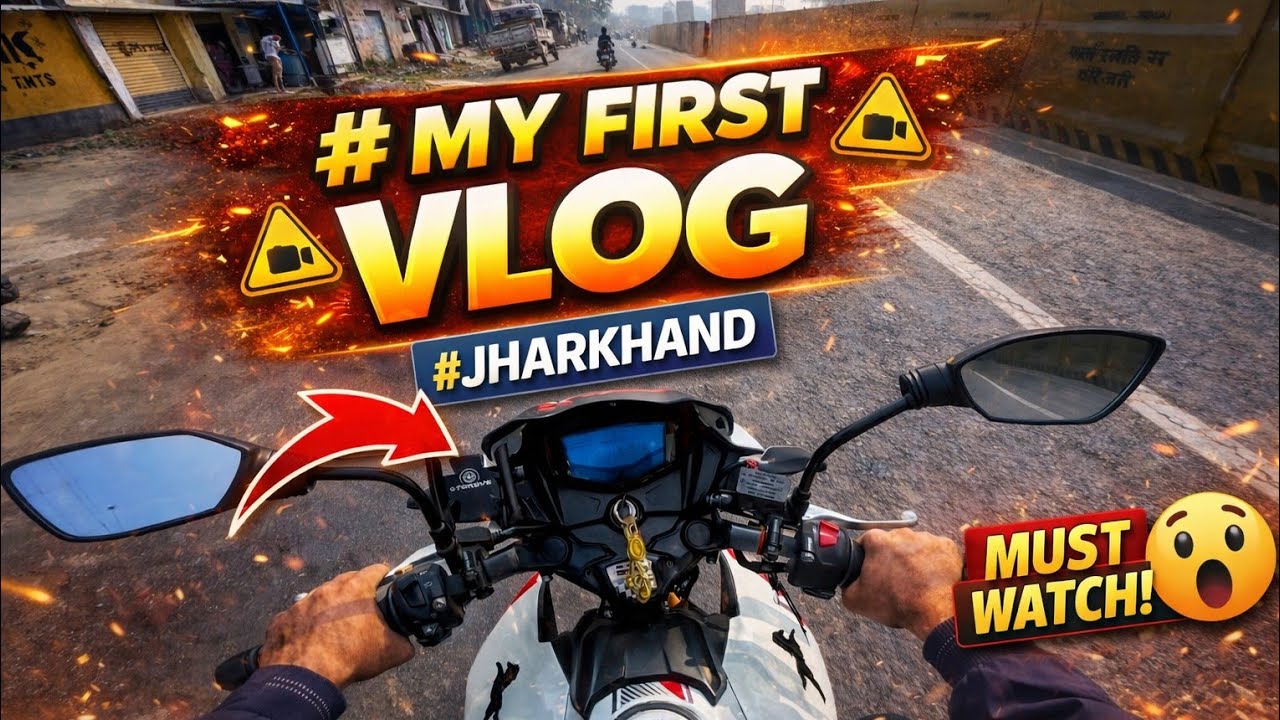 My First vlog  Video On YouTube #motovlog #jharkhand #viral #viralvideo #youtube #vlogwithk2 #kundan