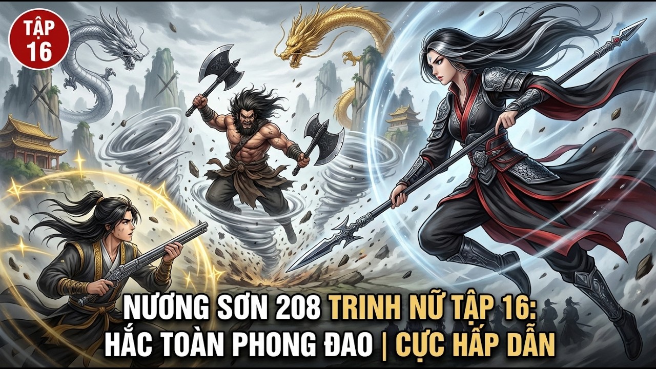 [TRỌN BỘ] Nương Sơn 208 Trinh Nữ Tập 16: Hắc Toàn Phong Đao | Cực Hấp Dẫn