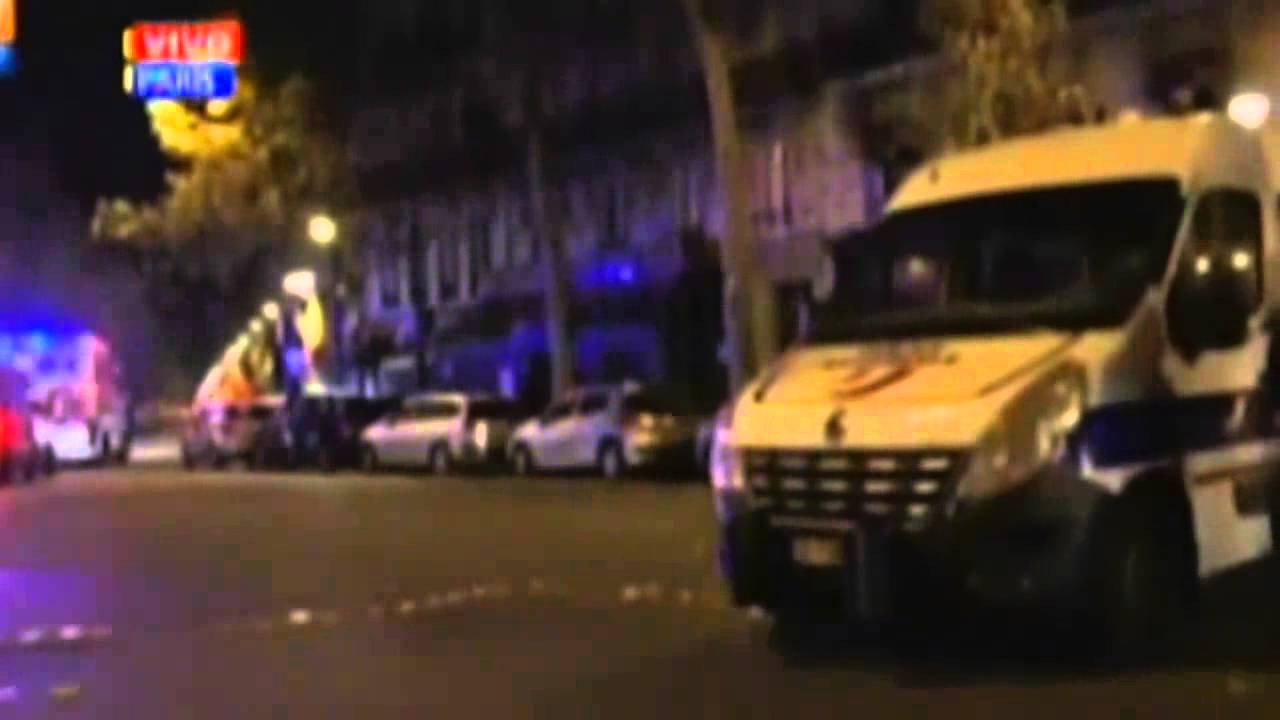 BALACERAS EN PAR&Iacute;S FRANCIA EXPLOSIONES DEJAN 26 MUERTOS 100 REHENES TIROTEOS BATACLAN VIDEO