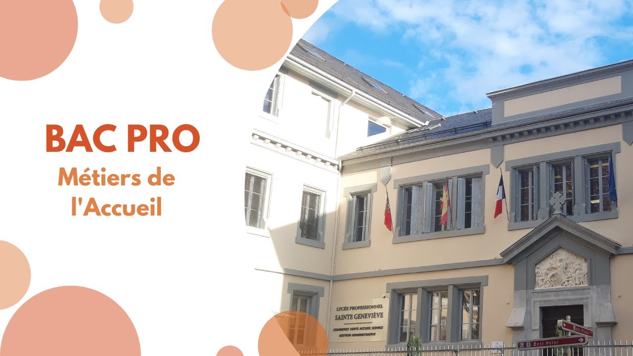 Présentation Bac Professionnel Métiers de l'accueil