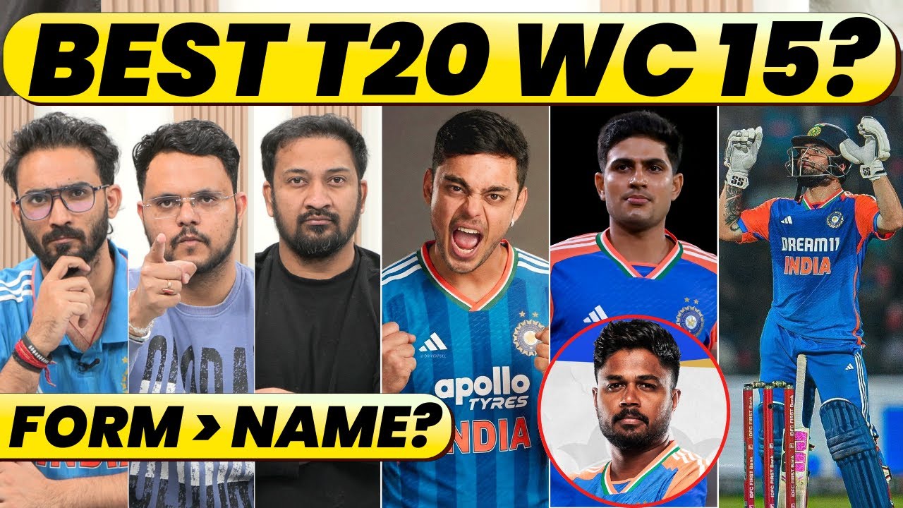 🔴GC Connect: Best T20 WC Squad on Merit? Why Did Agarkar Drop Shubman Gill?