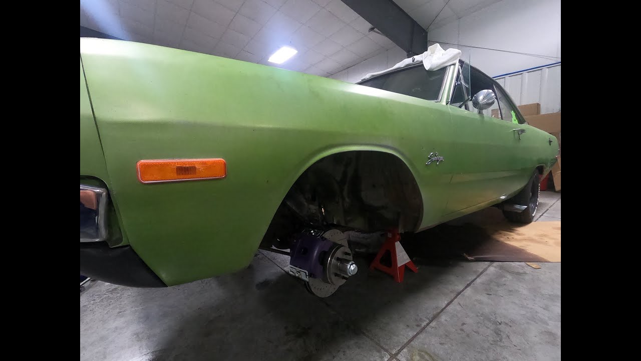 Disc Conversion Kit On A 1972 Dodge Dart Swinger