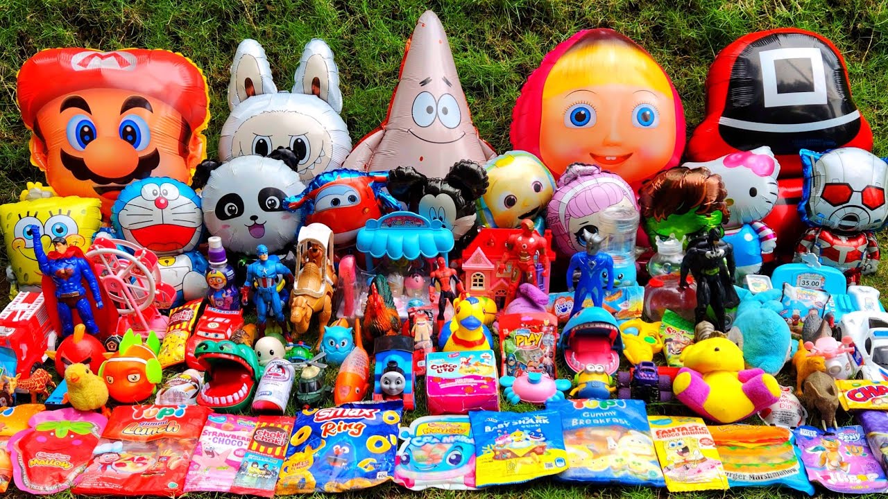 Hunting Es krim  Masakan Yupi Baby shark Masya and The Bear Upin Ipin Bebek Gajah Balon Karakter 104
