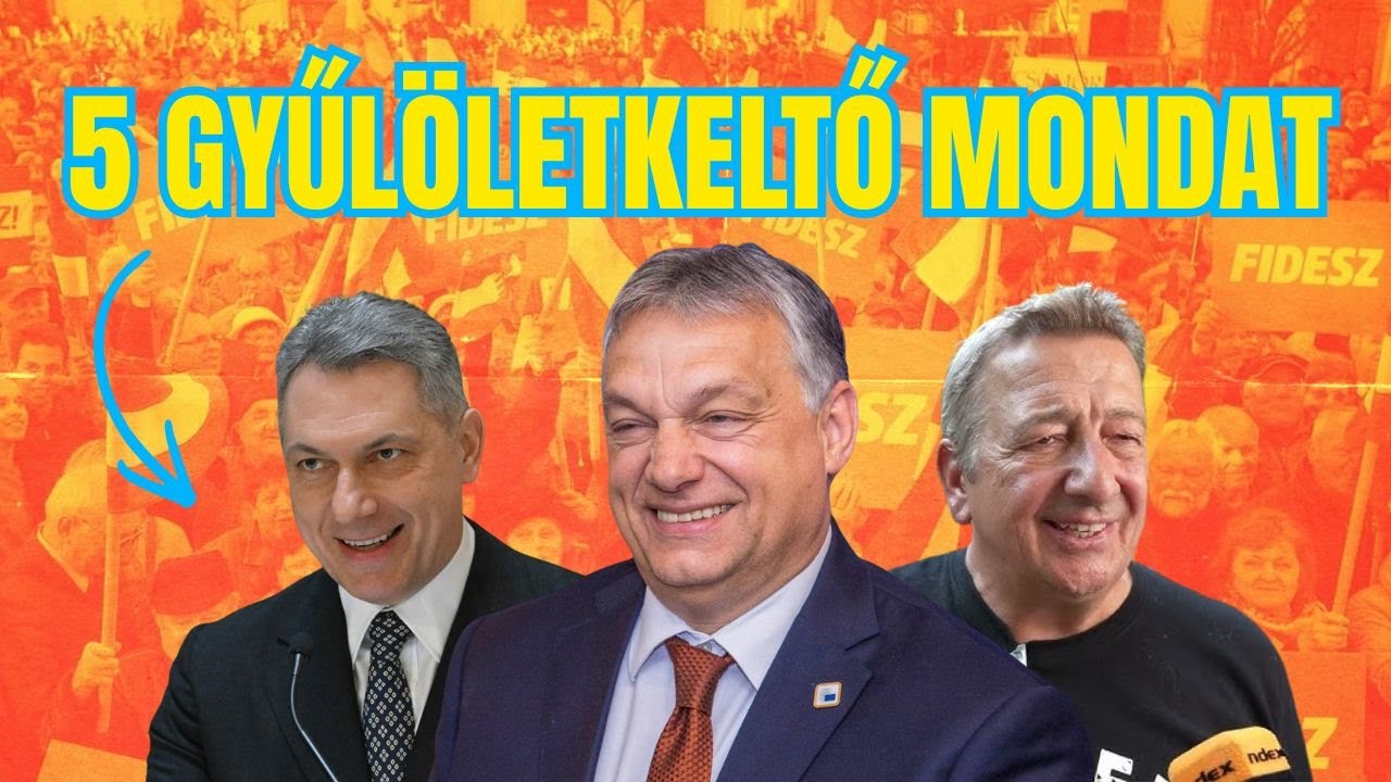 A Fidesz 5 legbrutálisabb mondata cigányságról- Lázártól-Orbánig!
