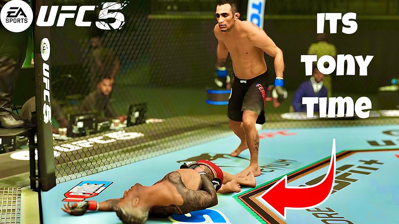 UFC 5 Prime Tony Ferguson Alter Ego Is Cracked
