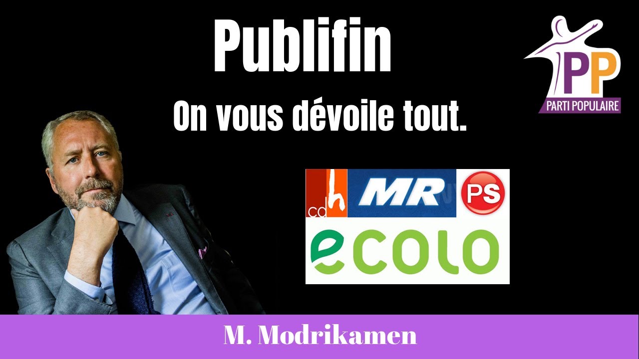 Publifin : scandale d&eacute;voil&eacute; [rediffusion live]