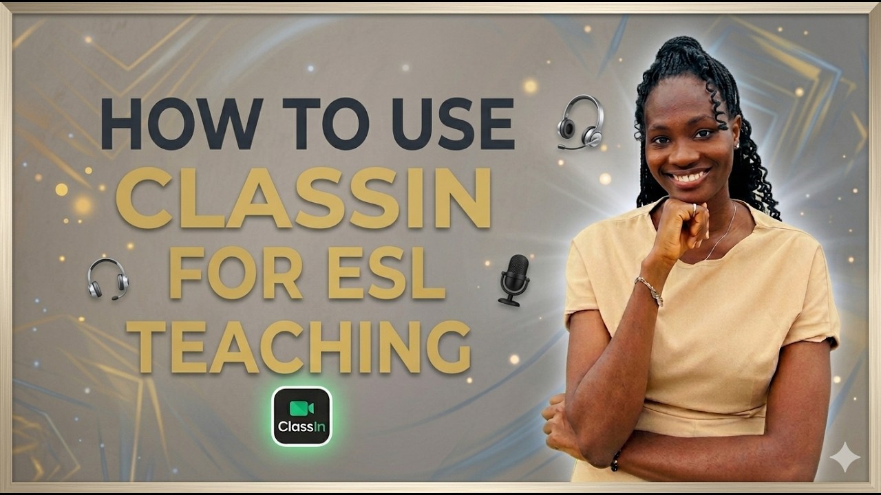 How To Use CLASSIN: Part 1 (Teaching App for Online ESL teachers)