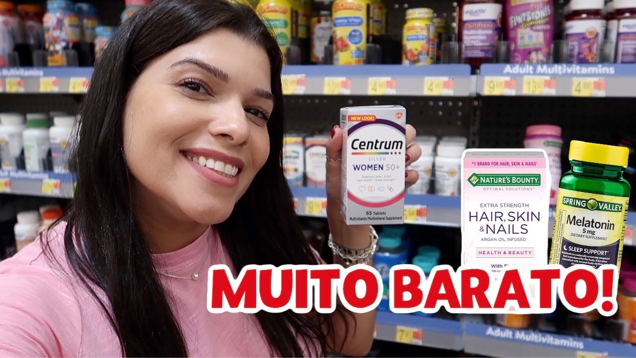 PREÇO DAS VITAMINAS NO WALMART DE ORLANDO