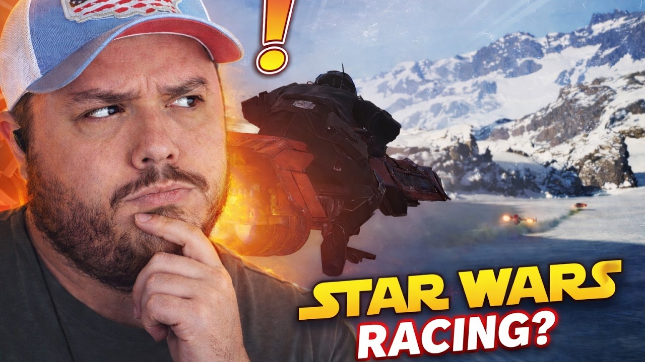 Reacting to the STAR WARS: GALACTIC RACER Trailer for the FIRST TIME