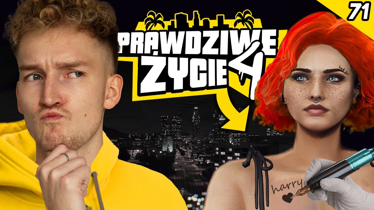 GTA V PRAWDZIWE ŻYCIE #71 ZROBIŁEM JEJ TATUAŻ NA....🤭 [S4]
