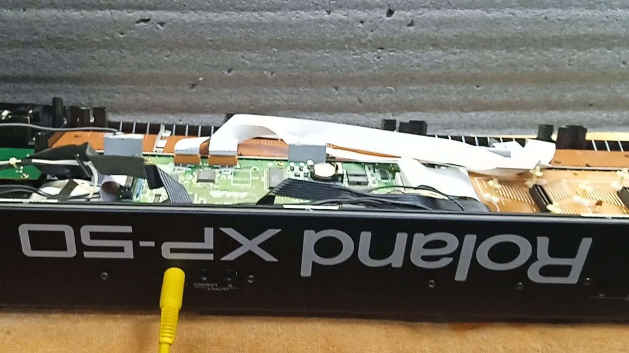 ROLAND XP50 NO SOUND PROBLEM REPAIRING
