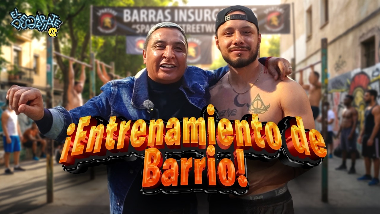 Entrenando en BARRAS DE INSURGENTES con JJ EL COMEDIANTE | El Desgarriate de JJ